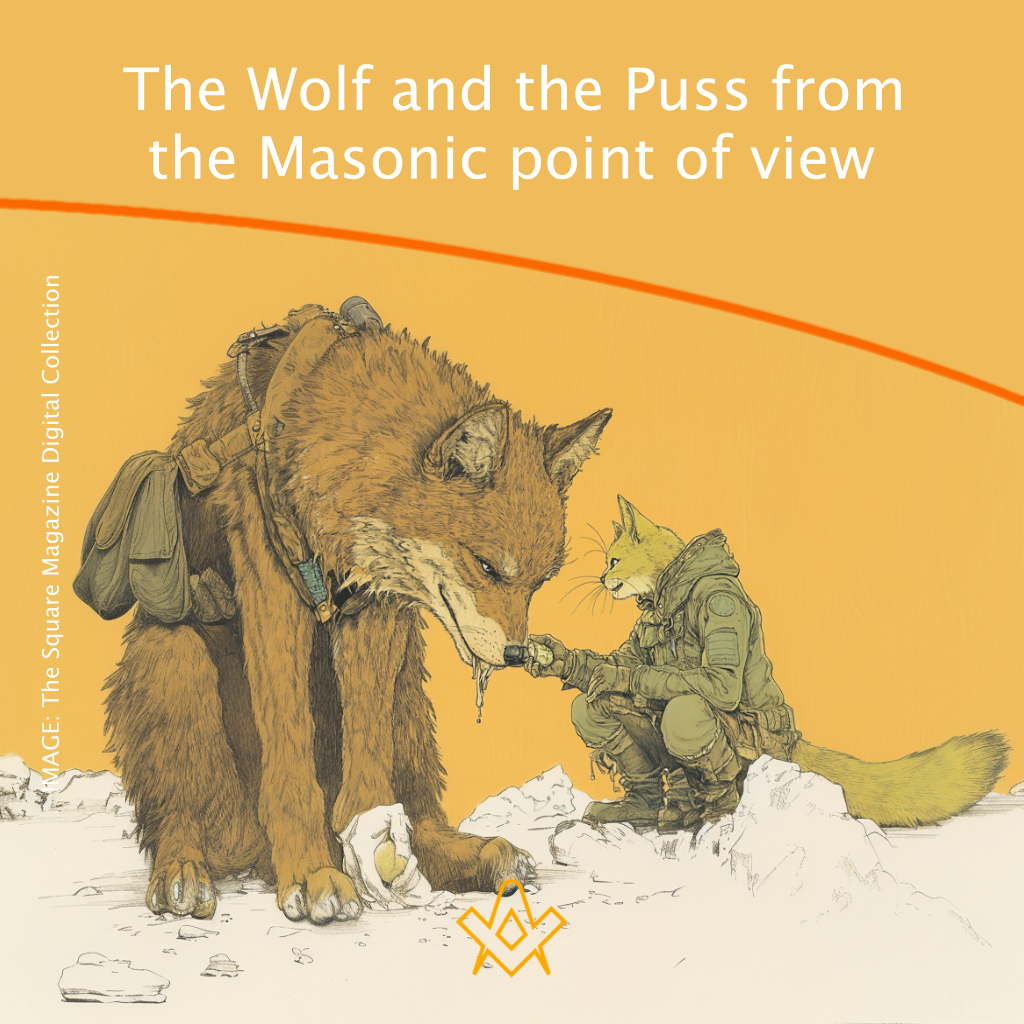 The Wolf and the Puss from the Masonic point of view